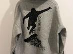 H&M warme hoodie skater grijs maat 146/152, Verzenden, Zo goed als nieuw, Trui of Vest