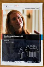 Studievaardigheden PGO, Een overzicht 9789053980460, Ophalen of Verzenden, Zo goed als nieuw, Cita van Til e.a.