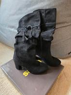 Leuke zwarte laarzen te koop, Ophalen of Verzenden, Zo goed als nieuw, Zwart, Hoge laarzen