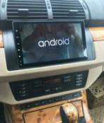 Android 13 Radio navigatie bmw x5 e53 carkit apple carplay, Nieuw, Ophalen of Verzenden
