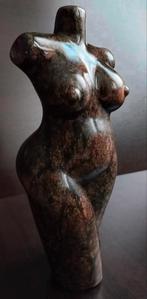 Art deco Vrouwentorso mooi anatomische werk in serpentijn, Ophalen of Verzenden