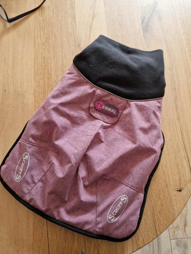 Scruffs hondenjasje met fleece col,ideaal !!, Dieren en Toebehoren, Hondenkleding, Zo goed als nieuw, Hondenjas, Ophalen of Verzenden