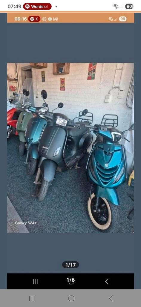 Reparatie , onderhoud alle.merkenmet ophaalservice, Fietsen en Brommers, Snorfietsen en Snorscooters, Zo goed als nieuw, Overige merken