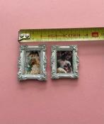 Mini Schilderijtjes Poppenhuis - Set van 2, Ophalen of Verzenden, Nieuw