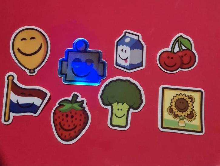 Jumbo Smiles Stickers  8 verschillende 0,50 cent per stuk, Verzamelen, Supermarktacties, Jumbo, Ophalen of Verzenden