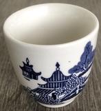EIERDOP - ENGLAND - WIT MET BLAUW, Antiek en Kunst, Ophalen of Verzenden