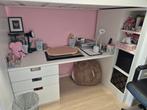 ikea smastad hoogslaper met bureau, Ophalen, Zo goed als nieuw, Hoogslaper