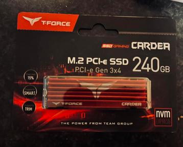 Nieuwe TForce Cardea 240GB M.2 NVMe SSD - EAN 0765441035034 beschikbaar voor biedingen