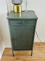 vintage metalen kastje, Ophalen, Gebruikt, 25 tot 50 cm, Minder dan 50 cm