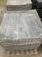 40 vochtdoorlatende rubberen matten 100x100x4,5cm, Q, Q, Q