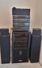 Sony hi-fidelity stereo system SEN-R5520, Ophalen of Verzenden, Minder dan 60 watt, Front, Rear of Stereo speakers, Sony