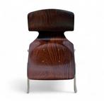 4x Vintage Pagholz Flötotto Stoelen  - Klassiek Design, Ophalen, Bruin, Vier, Hout