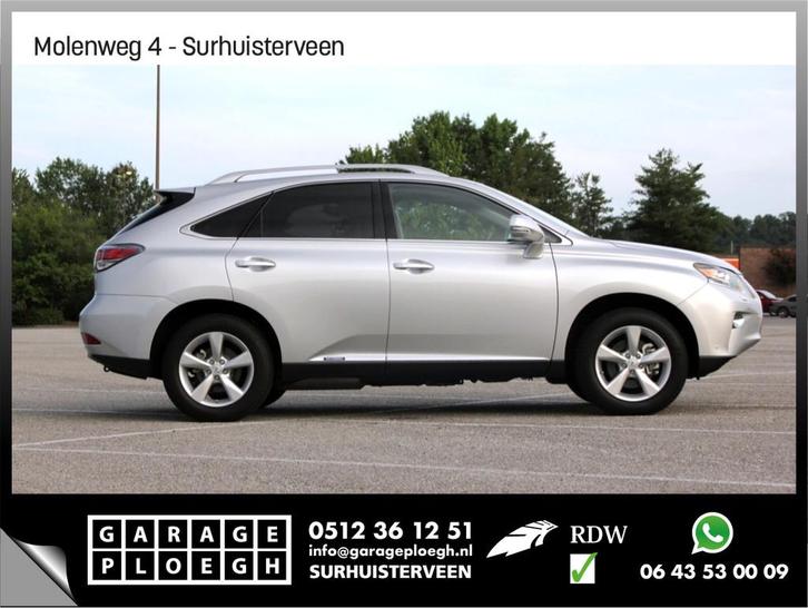 Lexus RX 450h 4WD 6-Cil Leer Camera Xenon Navi Voll.Onderhou, Auto's, Lexus, Bedrijf, Te koop, RX(-H), 4x4, ABS, Airbags, Airconditioning