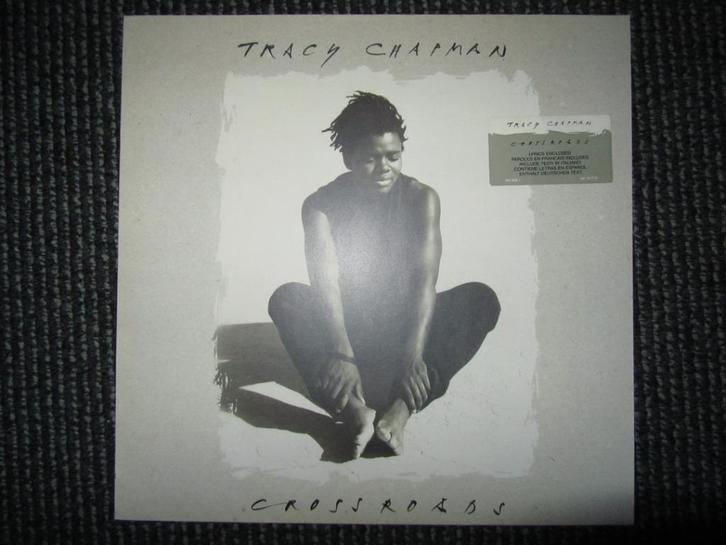 LP Tracy Chapman - Crossroads - 1989 pop vocal ballad vinyl, Cd's en Dvd's, Vinyl | Pop, Zo goed als nieuw, 1980 tot 2000, Ophalen of Verzenden