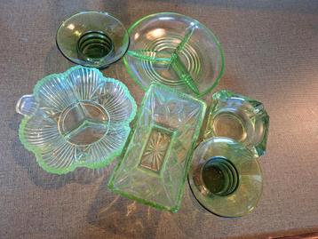 Groen glas beschikbaar voor biedingen