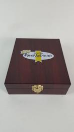 Wijnset giftset in houten kistje, De Echte Kwekkeboom. 2A7, Tweedehands verkoop, Tweedehands verkoop, Gebruikt, Ophalen of Verzenden