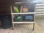 Konijnenhok + ren, Dieren en Toebehoren, Ophalen, 90 cm of meer, Hok, 110 cm of meer