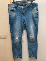 ZIZZI stoere strech jeans broek met used rafel look maat 48, Kleding | Dames, Spijkerbroeken en Jeans, Ophalen of Verzenden