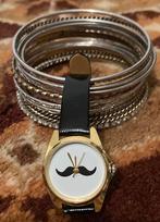 zilverkleurige armbanden armbanden, unieker dan plus acti, Overige merken, Overige materialen, Met bandje, Polshorloge