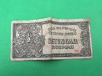 Bankbiljet Nederlands-Indie - Japanse Roepiah / Rupiah 1944, Los biljet, Zuidoost-Azië, Ophalen of Verzenden