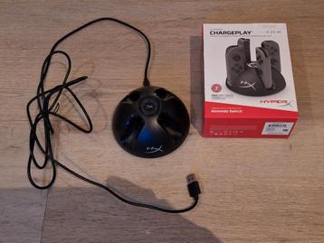 HyperX charging station voor 4 Nintendo Switch Joy-Cons  beschikbaar voor biedingen
