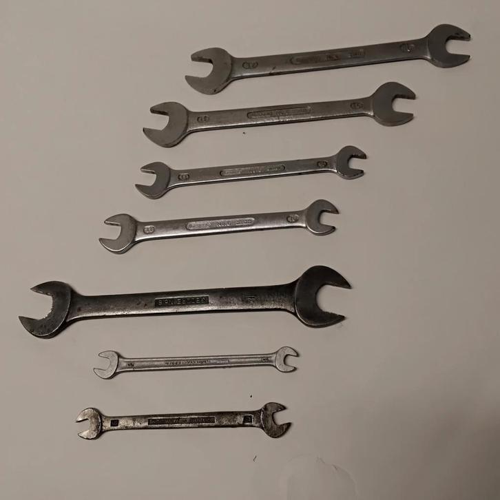 Oude steeksleutels van van Gedore, Antiek en Kunst, Antiek | Gereedschap en Instrumenten, Ophalen of Verzenden