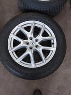 Volvo XC60 4x licht metalen velgen met Dunlop winterbanden., Auto-onderdelen, Banden en Velgen, Ophalen, 18 inch, Banden en Velgen