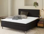 Boxspring bed zwart 140x200, Huis en Inrichting, Ophalen, Zwart, Tweepersoons, 140 cm