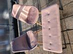 Eetkamer stoelen en bankje, Huis en Inrichting, Stoelen, Ophalen of Verzenden, Gebruikt, Overige kleuren
