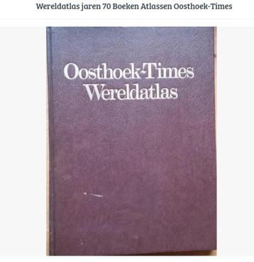 Atlas Wereldatlas jaren 70 Boeken Atlassen Oosthoek-Times beschikbaar voor biedingen