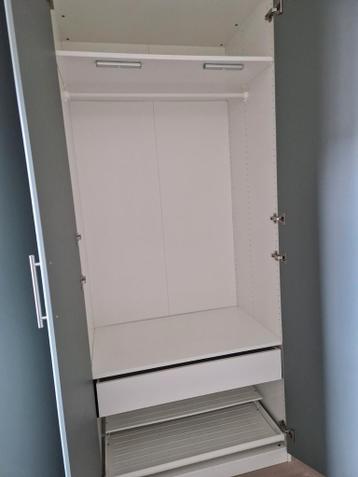 Ikea Pax kasten Reinsvoll Spiegel Grijsgroen 200x236 - afbeelding 6