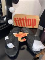 Fitflop/lulu met zwarte steivig stras bijna nieuw 41, Kleding | Dames, Schoenen, Ophalen of Verzenden, Zo goed als nieuw, Zwart