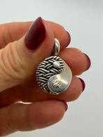 A717 Prachtige massief zilveren hanger ying yang, Ophalen of Verzenden, X, Kruis of Symbool, Zilver