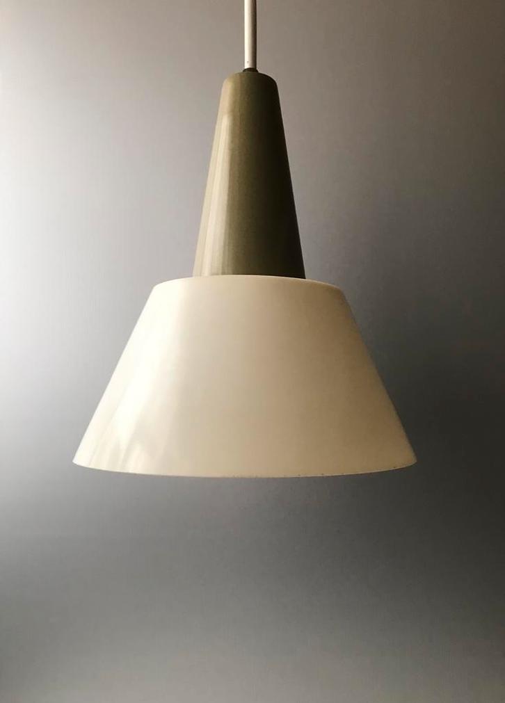 Hoso hanging lamp 60s, hanglamp vintage silence of the lamps, Huis en Inrichting, Lampen | Hanglampen, Gebruikt, Minder dan 50 cm