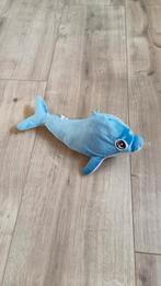 Schattige Blauwe Knuffel Dolfijn, Ophalen of Verzenden, Zo goed als nieuw, Overige typen