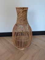Rotan Vaas/Mand - 68cm Hoog, Overige materialen, Overige kleuren, 50 tot 75 cm, Ophalen of Verzenden