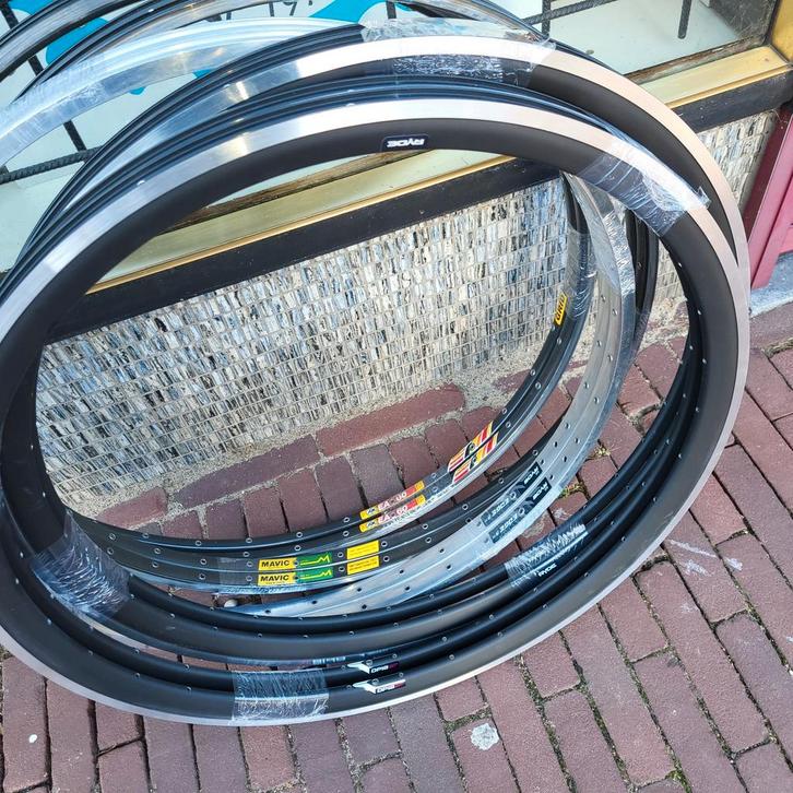 Velgen ma40 Rigida dp18 Fir, Fietsen en Brommers, Fietsonderdelen, Zo goed als nieuw, Algemeen, Wiel, Ophalen of Verzenden