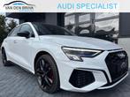Audi A3 Sportback 45 TFSI e-tron 245 pk S-line Black Pano, Auto's, Gebruikt, 4 cilinders, Met garantie (alle), Wit