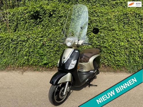 SYM Fiddle 3 EURO3 NETTE STAAT BETAAL met in3, Fietsen en Brommers, Scooters | SYM, Gebruikt, Fiddle, Benzine