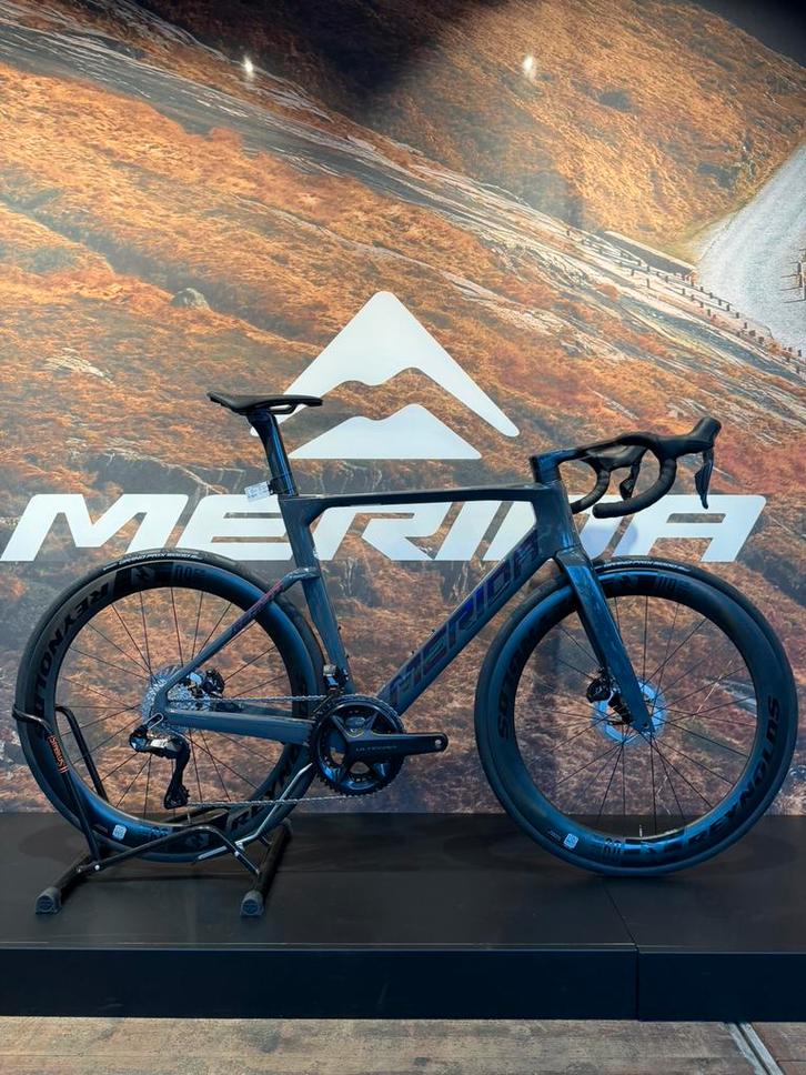 Merida Reacto 9000 COOL GREY Medium NIEUW!!!, Fietsen en Brommers, Fietsen | Racefietsen, Nieuw, Overige merken, Meer dan 20 versnellingen