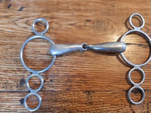 bit Pessoa bit bitten dressuur gebroken bit 13 cm kinketting, Dieren en Toebehoren, Paarden en Pony's | Hoofdstellen en Tuigage
