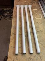 Tafelpoten set 4 stuks - wit - rond, Ophalen of Verzenden, Zo goed als nieuw