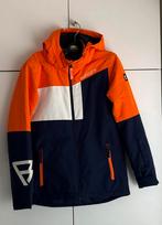 Brunotti skijas - maat 152 - oranje / wit / blauw, Kinderen en Baby's, Kinderkleding | Maat 152, Ophalen, Zo goed als nieuw, Jas