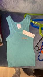 Blauwe tanktop, Kleding | Dames, Nieuw, Maat 34 (XS) of kleiner, Blauw, Zonder mouw