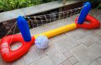 Volleybalset opblaasbaar voor in b.v. een zwembad met bal, Kinderen en Baby's, Speelgoed | Buiten | Speeltoestellen, Ophalen of Verzenden