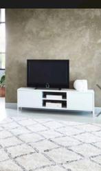 Tv meubel wit Jysk Egerup, Ophalen, Gebruikt, 25 tot 50 cm, Minder dan 100 cm