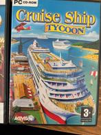 Cruise Ship Tycoon - PC CD-ROM - Simulatie, Gebruikt, 1 speler, Ophalen of Verzenden, Vanaf 3 jaar