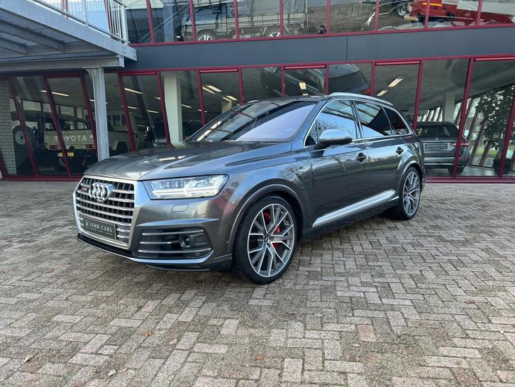 Audi Q7 4.0 TDI SQ7 quattro Pro Line + 7p | Matrix | Pano |, Auto's, Audi, Bedrijf, Te koop, Q7, 360° camera, 4x4, ABS, Achteruitrijcamera
