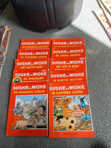 8 boeken suske & wiske beschikbaar voor biedingen