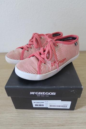 Mc Gregor gympen roze rood wit maat 32 ZGAN beschikbaar voor biedingen